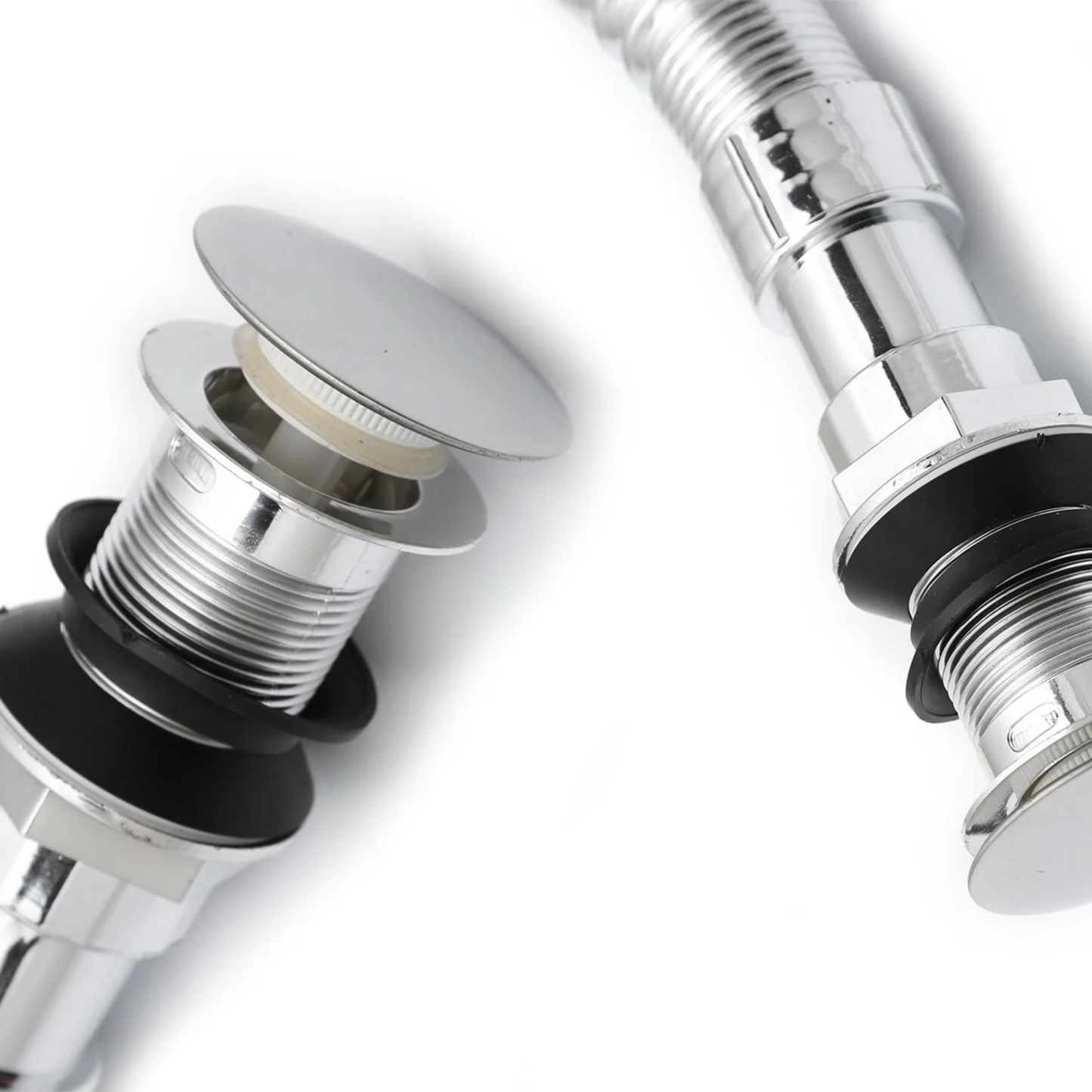 Krom Sızdırmaz Koku Önleyici Lüks Sifon Seti