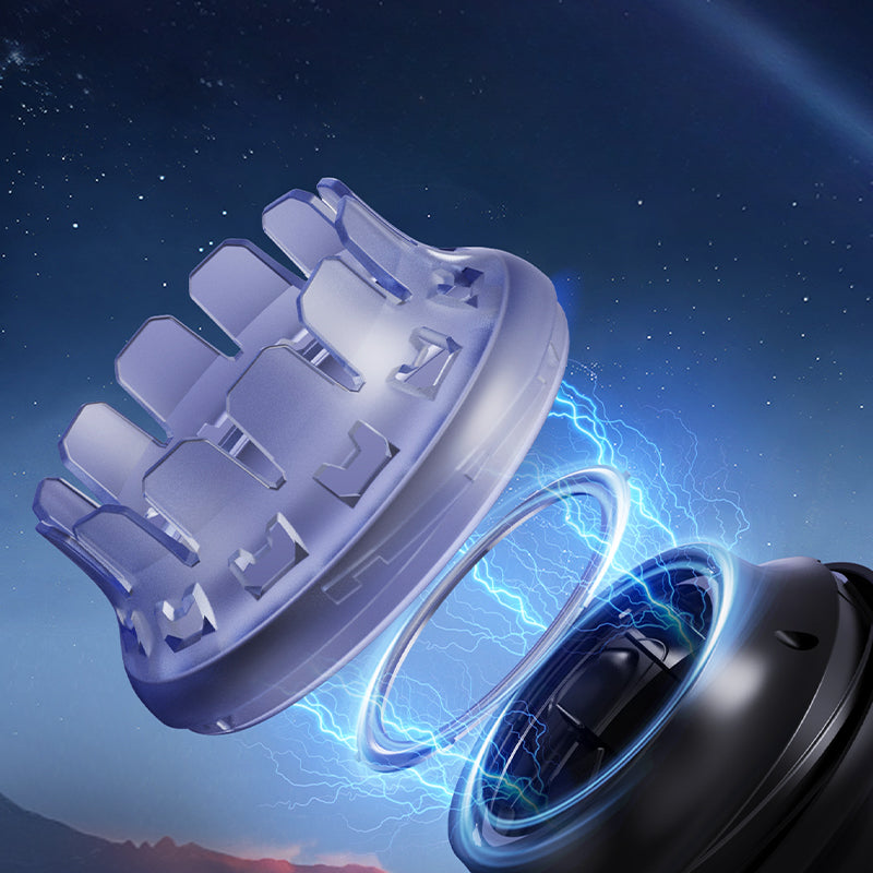 Profesyonel Akülü UFO Döner Saç ve Tıraş Makinesi | LED Ekranlı, Hızlı Şarjlı, Paslanmaz Çelik Bıçaklar