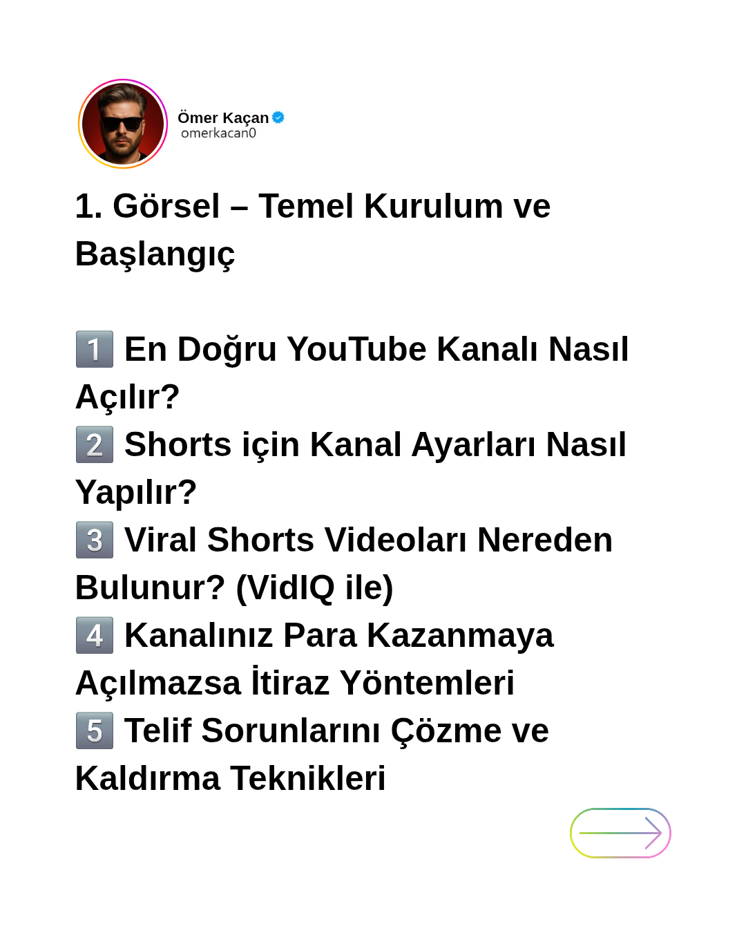 YouTube’da Başarı ve Para Kazanma Eğitimi (Sınırlı Kontenjan)