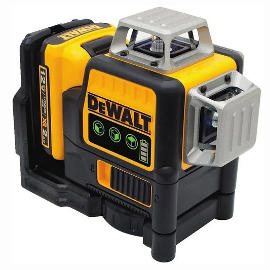 360° Yeşil Lazer Terazi | 30m Menzil, 12V MAX, IP65 Suya Dayanıklı