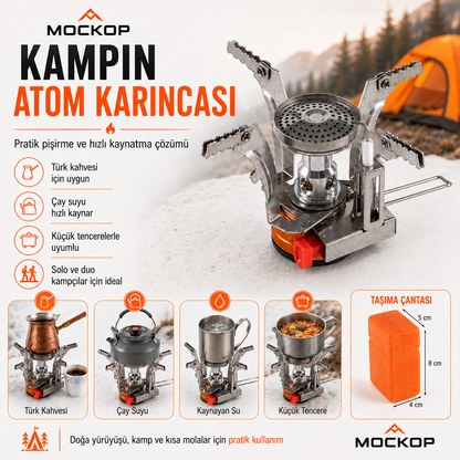 Katlanabilir Mikro Kamp Ocağı