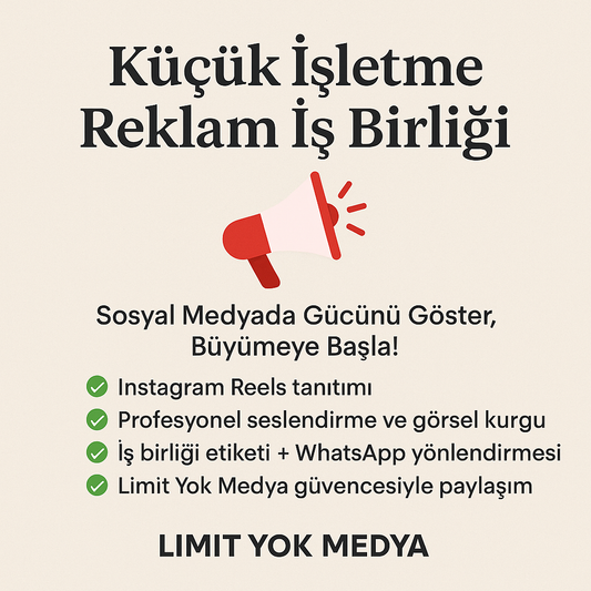 Küçük İşletme Reklam İş Birliği