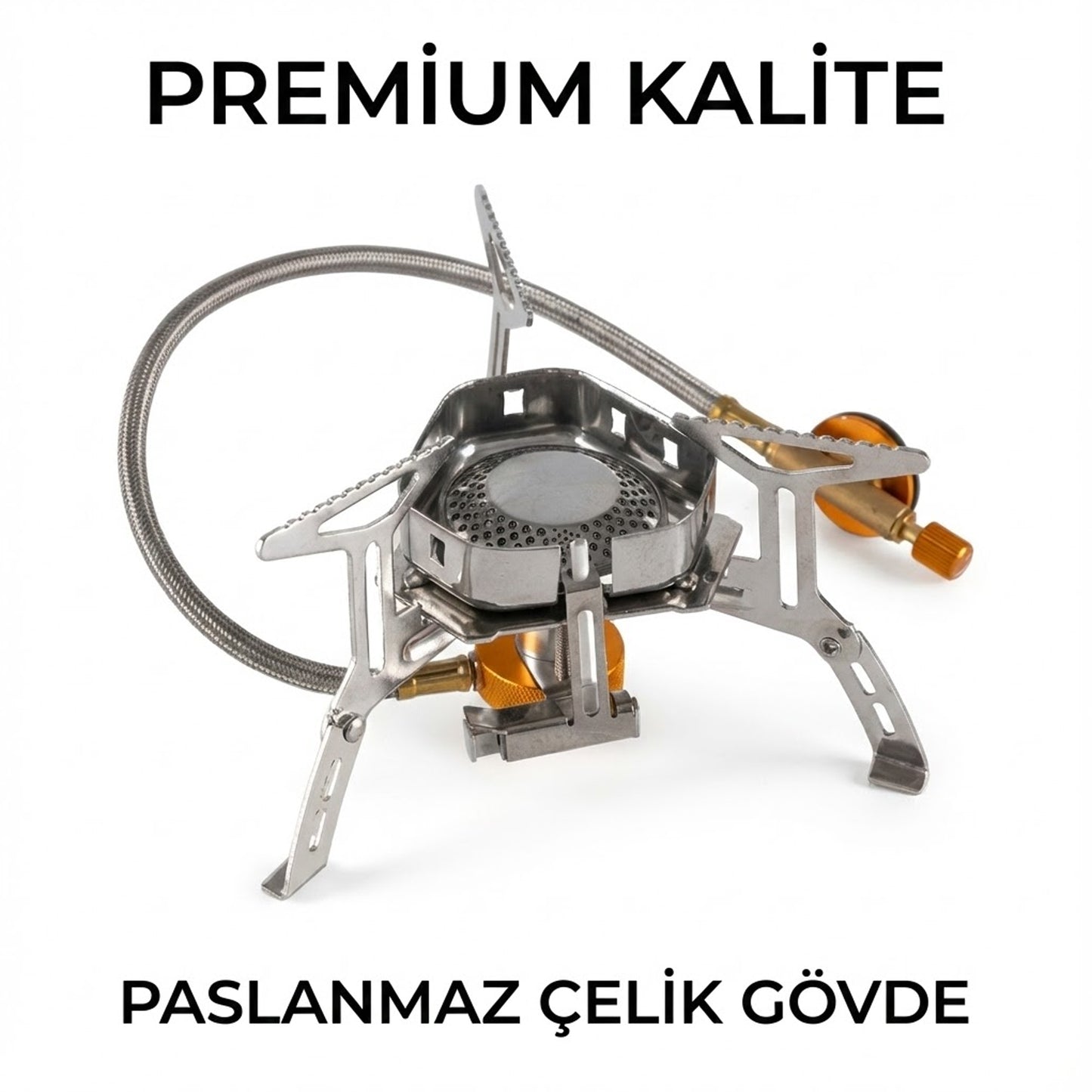 Katlanabilir Yüksek Güçlü Kamp Ocağı - Paslanmaz Çelik Outdoor