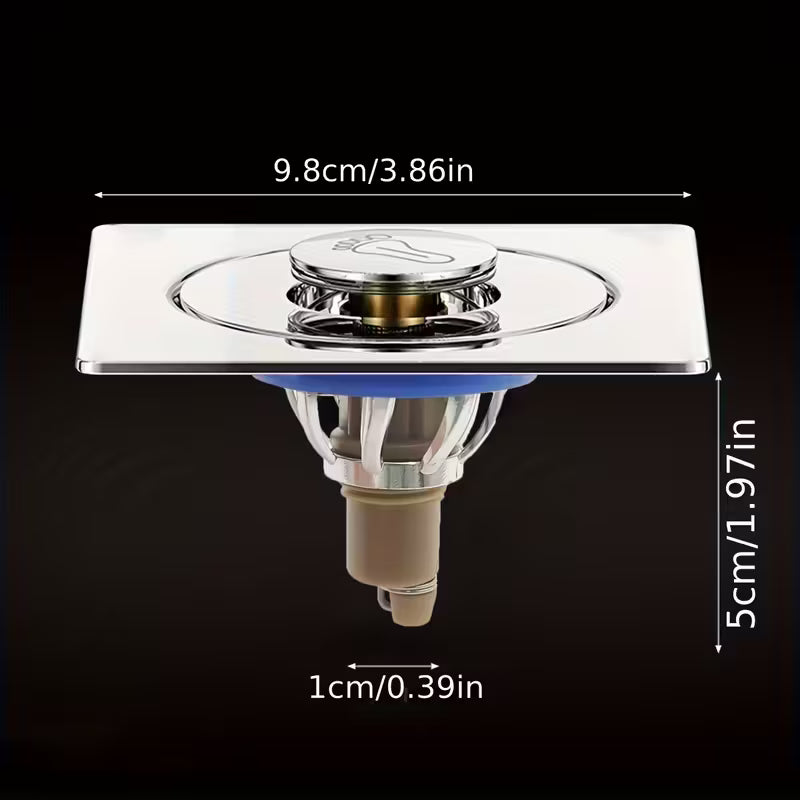 Paslanmaz Koku ve Böcek Engelleyici Drenaj Kapağı