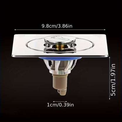 Paslanmaz Koku ve Böcek Engelleyici Drenaj Kapağı