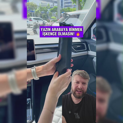 Katlanabilir Şemsiye Tipi Araç Ön Cam Güneşliği 145x79 cm – Taşıma Kılıflı Oto Gölgelik
