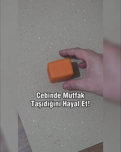 Katlanabilir Mikro Kamp Ocağı – Paslanmaz Çelik Gövde Mini Kamp Ocak Başlığı