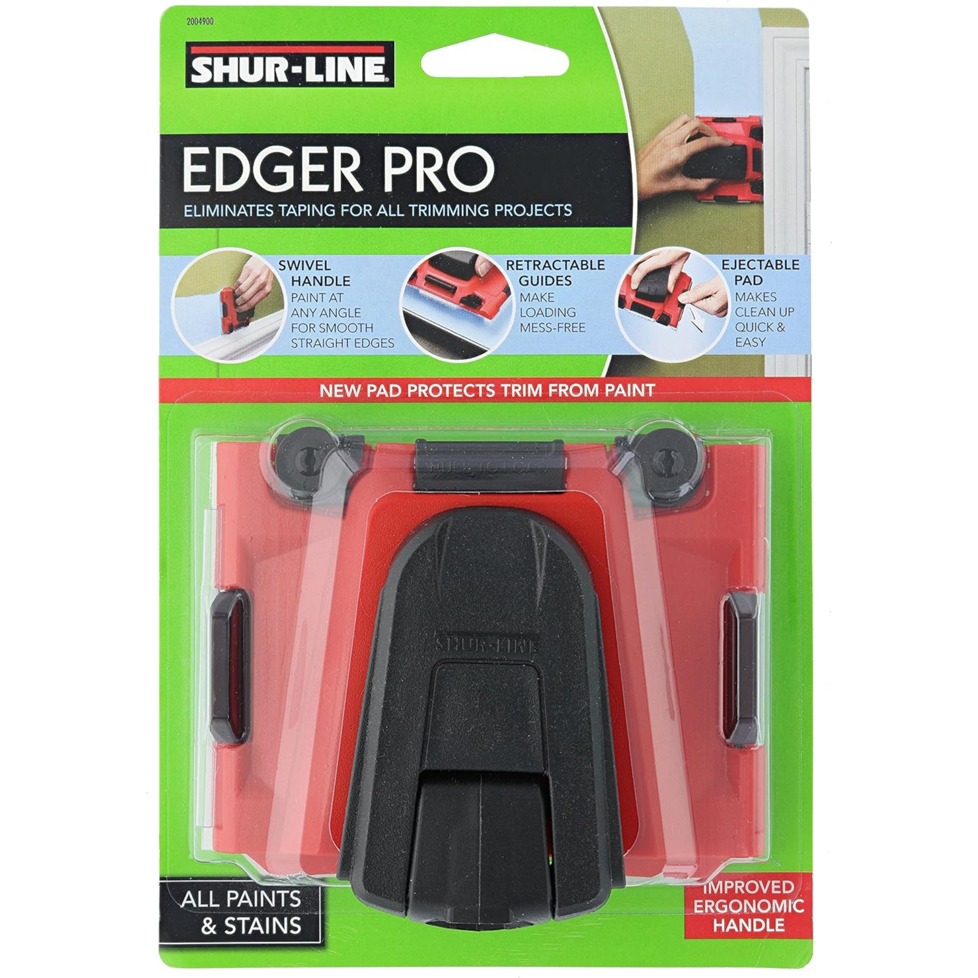 Profesyonel boya kenar fırçası yakın çekim – dayanıklı yapı