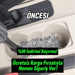 Kablosuz El Süpürgesi - 16000pa Güçlü Çekim, Fırçasız Motor, USB-C Şarjlı - Araç ve Ev