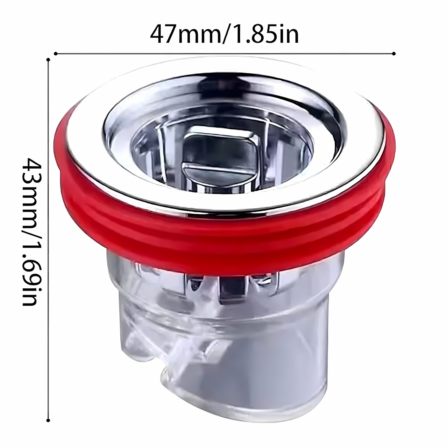 Duş Yer Sifonu Koku ve Böcek Önleyici - Geri Akış Engelleyici Çekvalf Adaptör